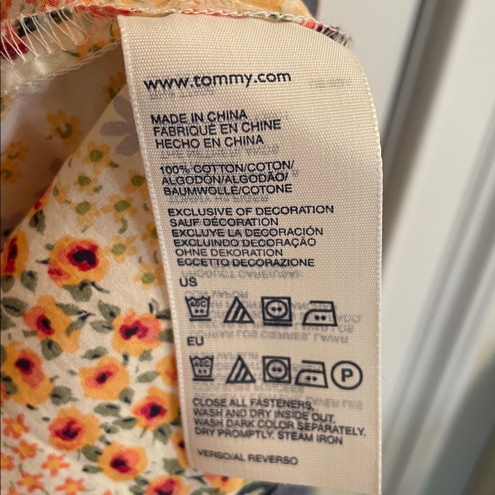 Tommy Hilfiger Floral Button-Up Dress - Picture 3 of 8